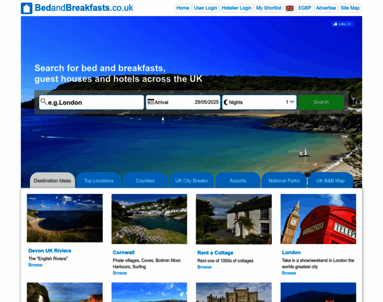 Bedandbreakfasts.co.uk thumbnail Bedandbreakfasts.co.uk thumbnail