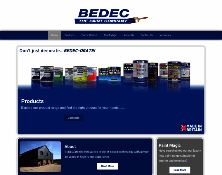 Bedec.co.uk thumbnail