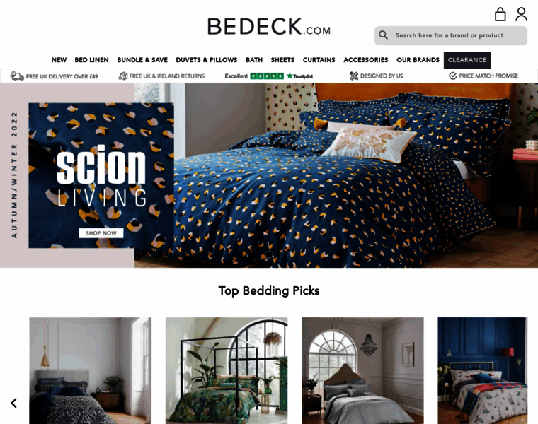 Bedeck.com thumbnail