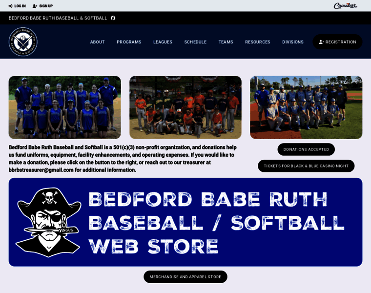 Bedfordbaseballsoftball.com thumbnail