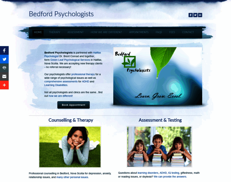 Bedfordpsychologists.com thumbnail