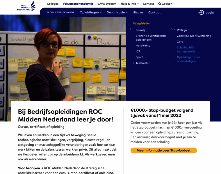 Bedrijfsopleidingen.rocmn.nl thumbnail