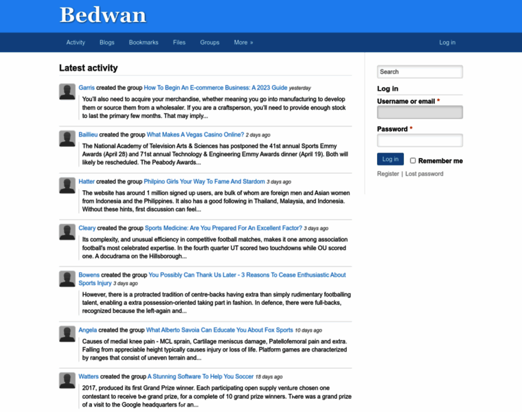 Bedwan.in.net thumbnail