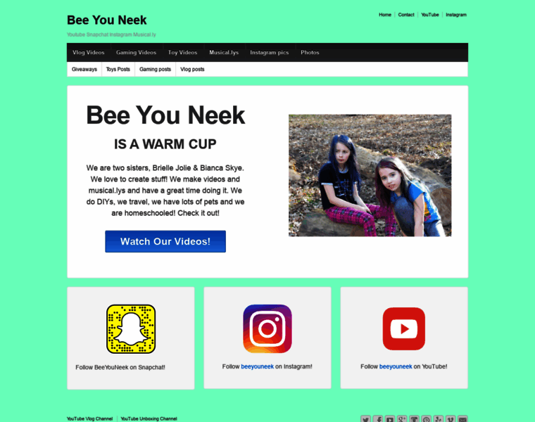 Bee-you-neek.com thumbnail
