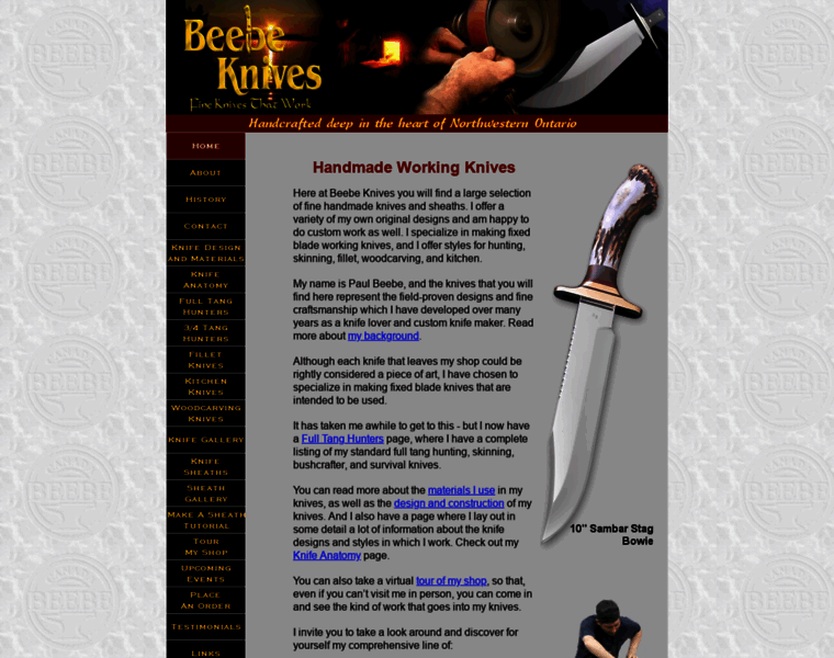 Beebeknives.com thumbnail