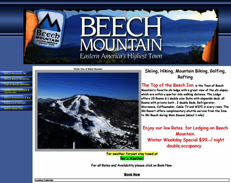 Beech-mountain.org thumbnail