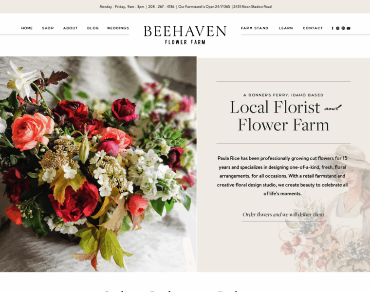 Beehavenfarm.com thumbnail