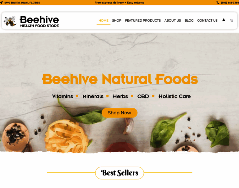 Beehivehealthfoods.com thumbnail