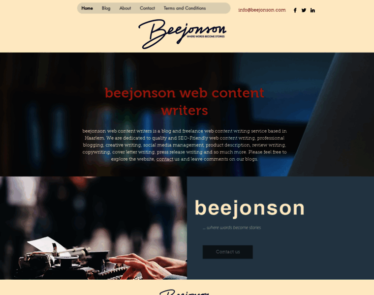 Beejonson.com thumbnail