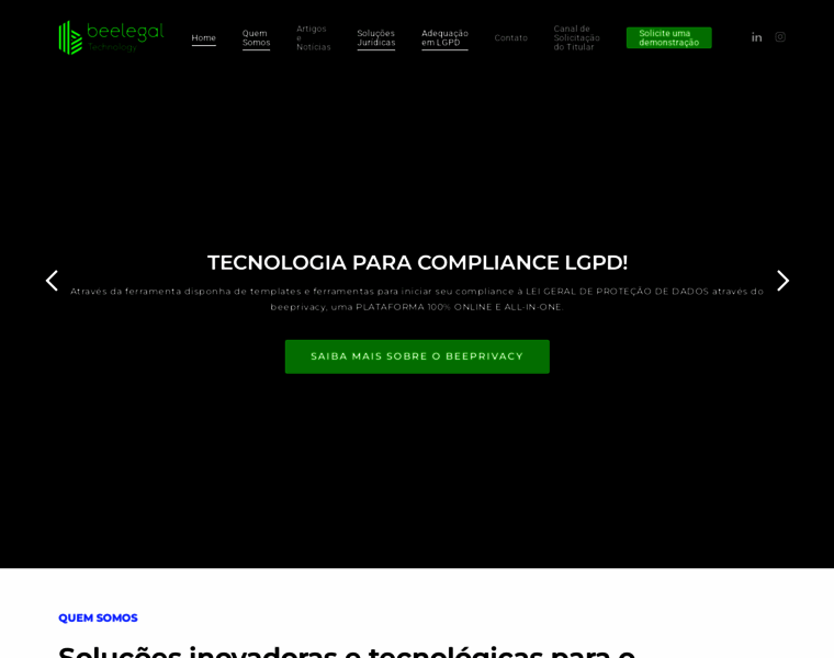 Beelegal.com.br thumbnail