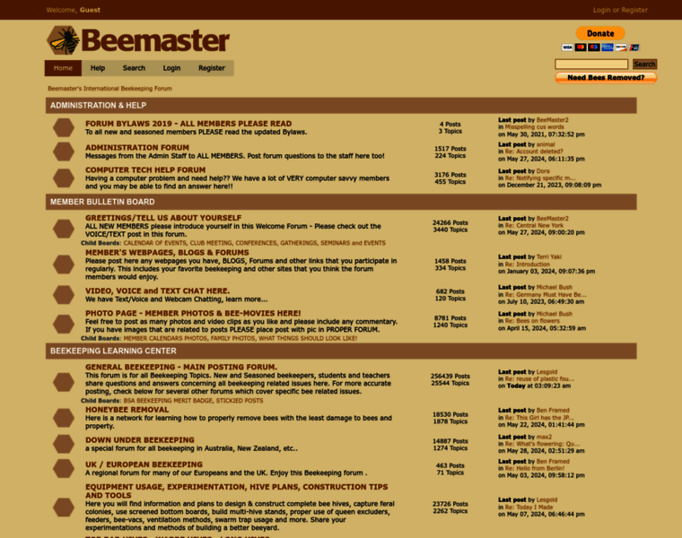 Beemaster.com thumbnail