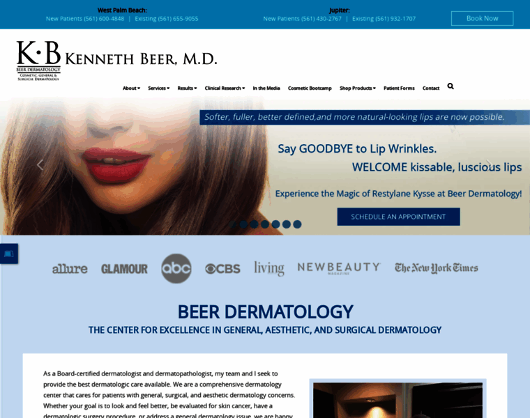 Beerdermatology.com thumbnail