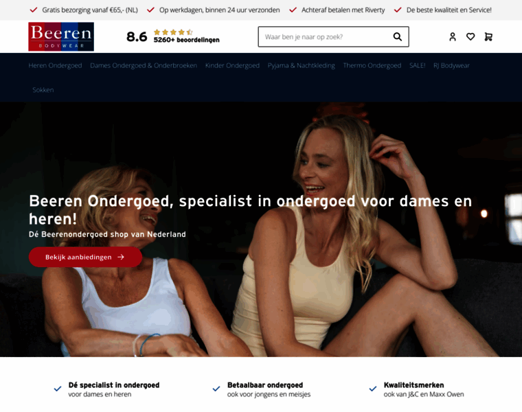 Beerenondergoed.nl thumbnail Beerenondergoed.nl thumbnail