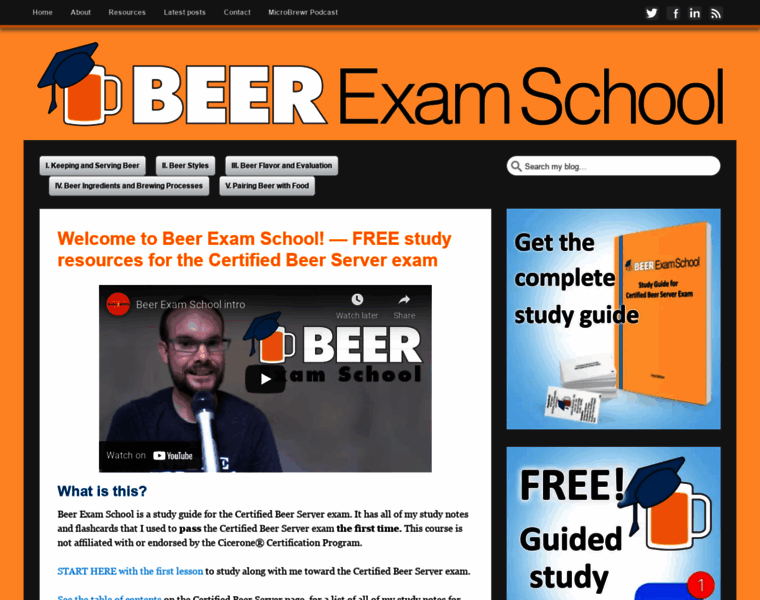 Beerexamschool.com thumbnail
