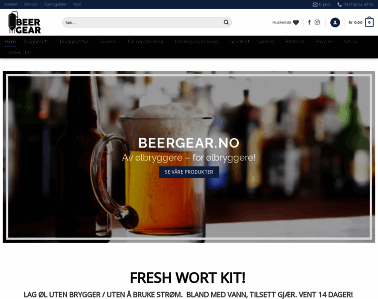 Beergear.no thumbnail