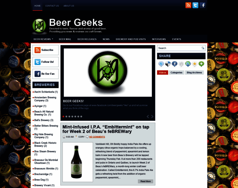 Beergeeks.ca thumbnail