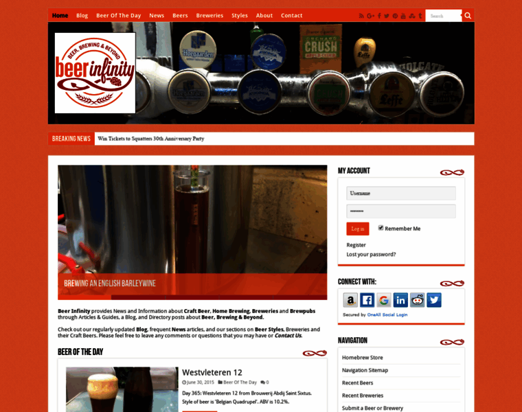 Beerinfinity.com thumbnail
