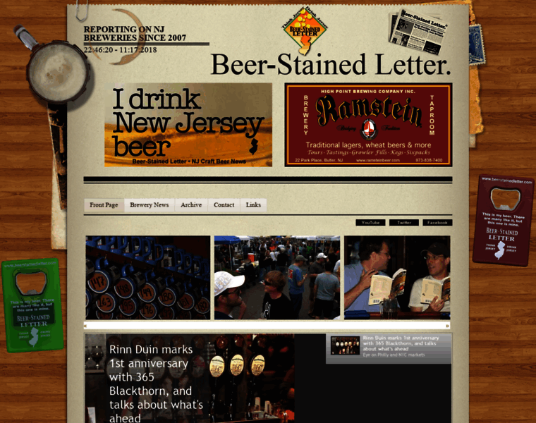 Beerstainedletter.com thumbnail