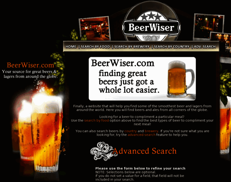 Beerwiser.com thumbnail