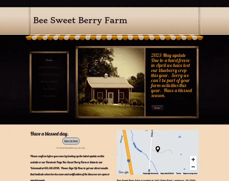 Beesweetberryfarm.com thumbnail