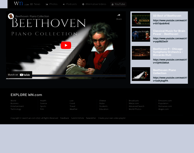 Beethoven.com thumbnail