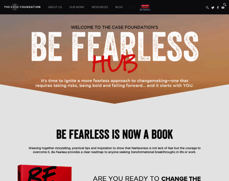 Befearless.casefoundation.org thumbnail