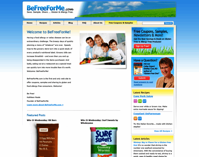 Befreeforme.com thumbnail