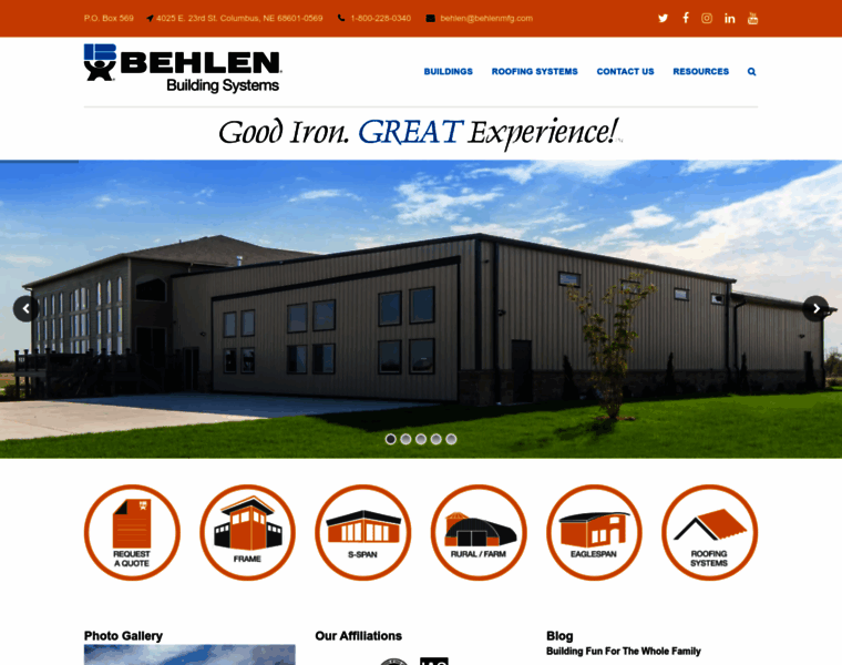 Behlenbuildingsystems.com thumbnail