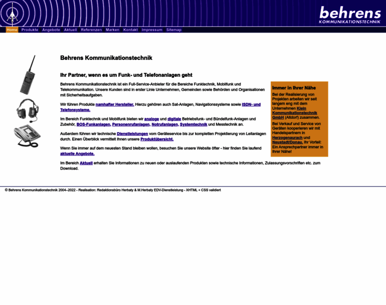 Behrens-kommunikationstechnik.de thumbnail