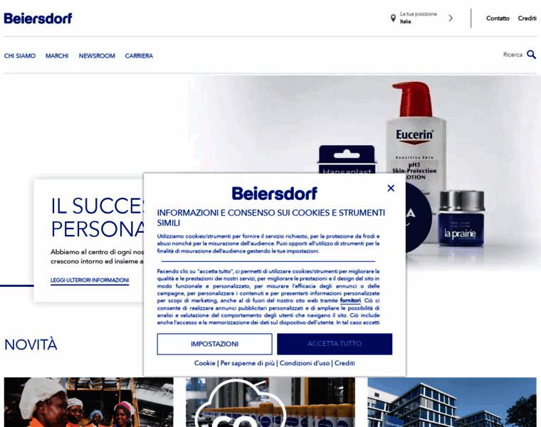 Beiersdorf.it thumbnail