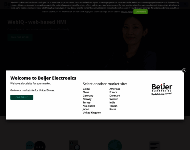 Beijerelectronics.co.uk thumbnail