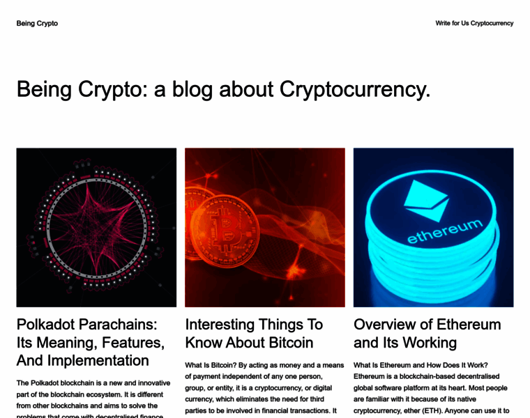 Being-crypto.com thumbnail