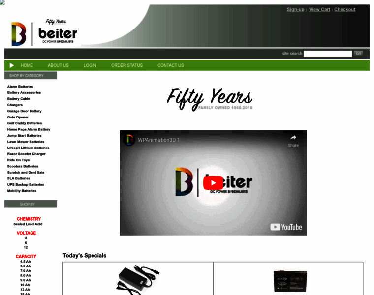 Beiterbattery.com thumbnail