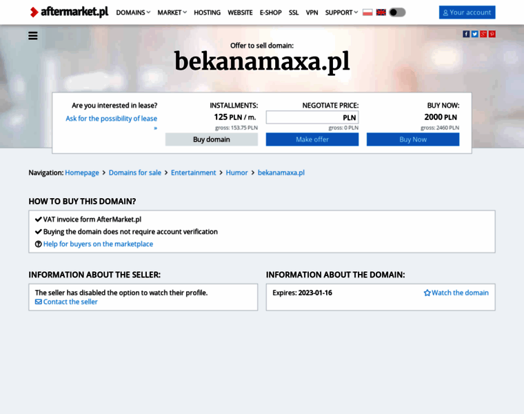 Bekanamaxa.pl thumbnail