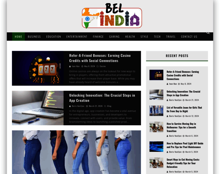 Bel-india.com thumbnail