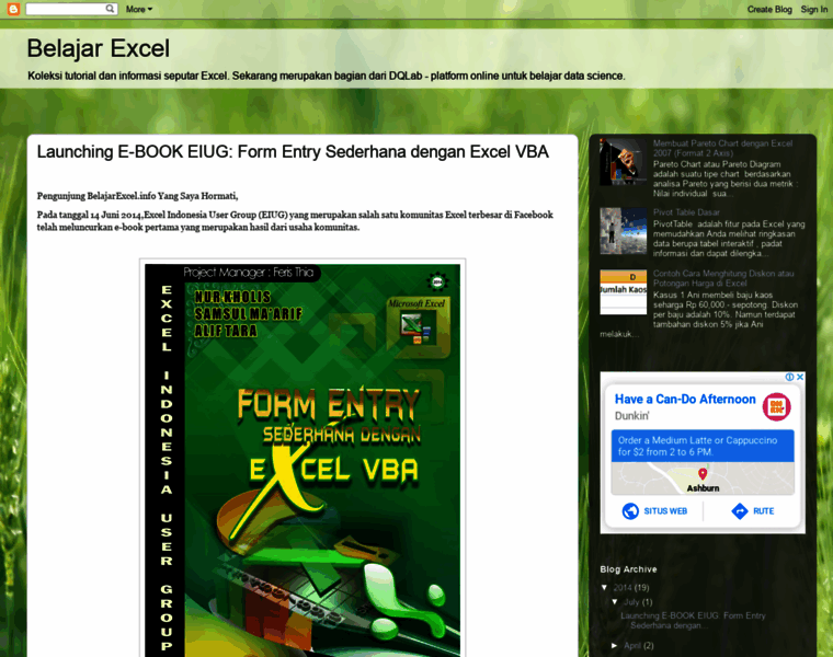Belajarexcel.info thumbnail