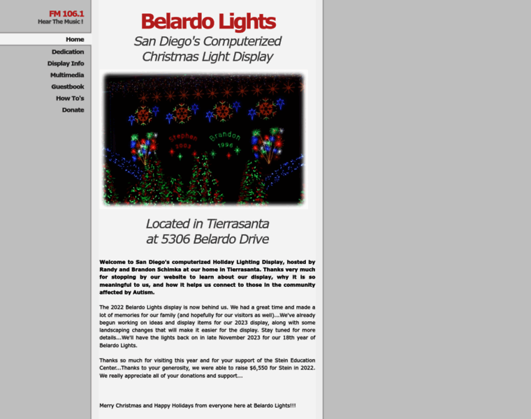 Belardolights.com thumbnail