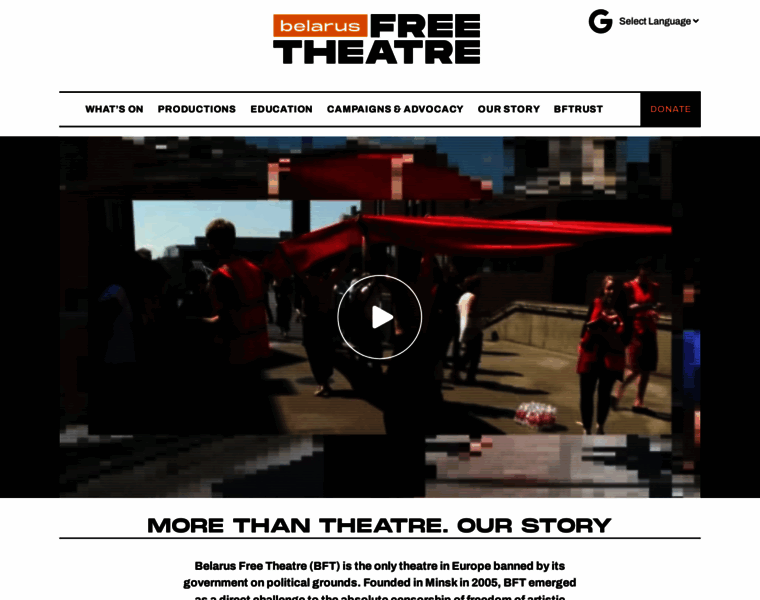 Belarusfreetheatre.com thumbnail