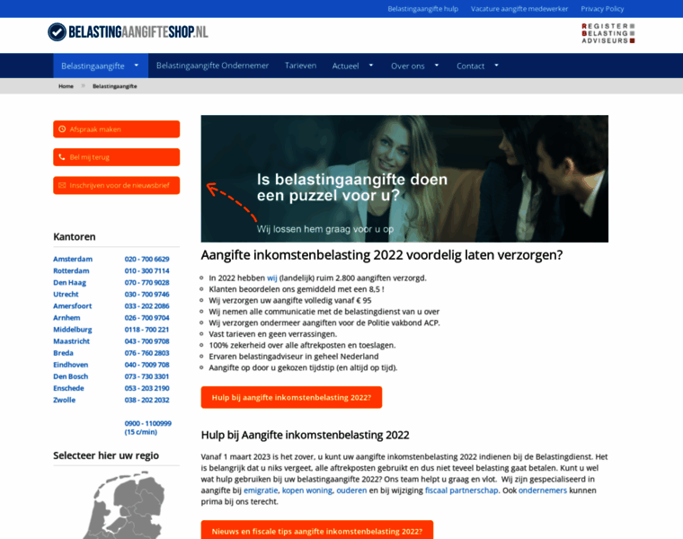 Belastingaangifteshop.nl thumbnail