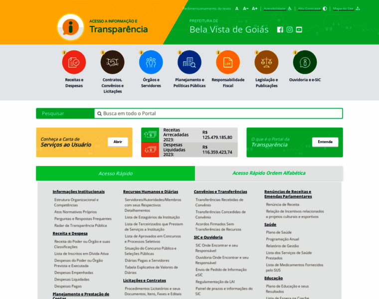 Belavistadegoias.megasofttransparencia.com.br thumbnail