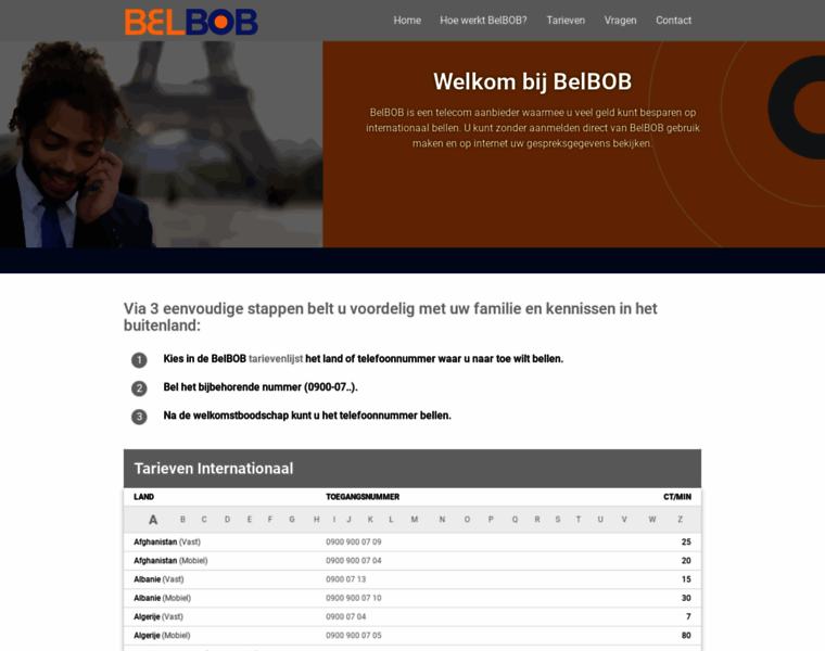 Belbob.nl thumbnail