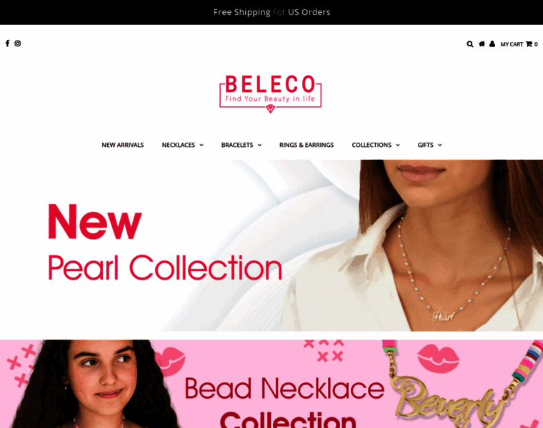 Beleco-jewelry.com thumbnail