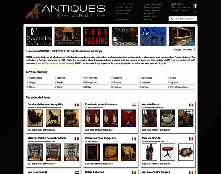 Belgiumantiques.com thumbnail