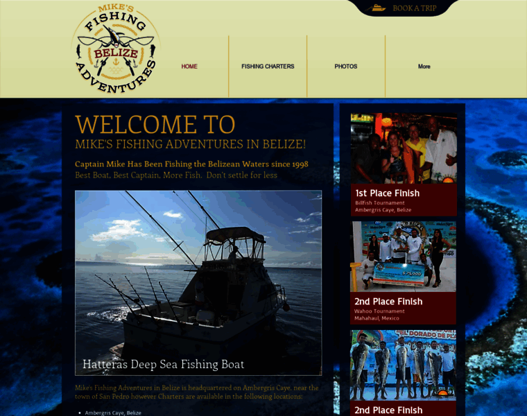 Belizefishingcharters.com thumbnail