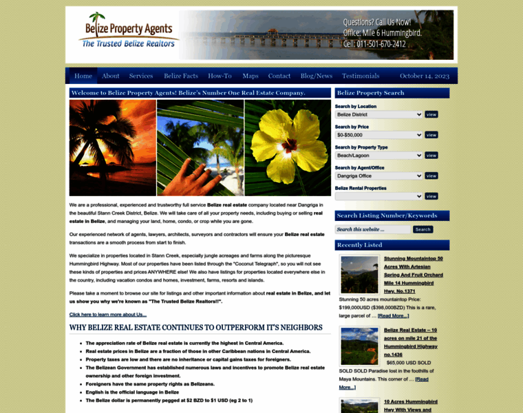 Belizepropertyagent.com thumbnail