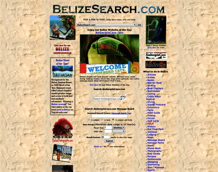 Belizesearch.com thumbnail
