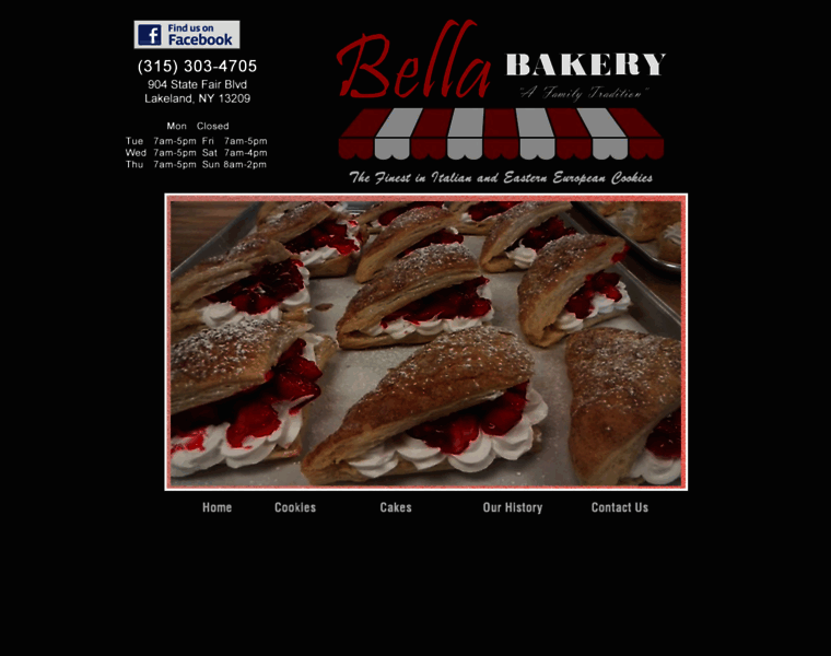 Bella-bakery.com thumbnail