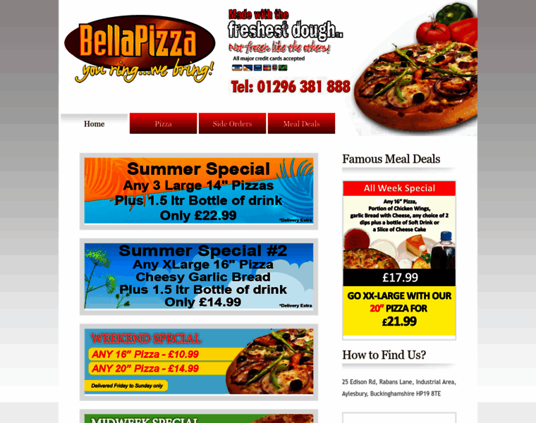 Bellapizza.info thumbnail