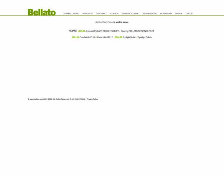 Bellato.com thumbnail