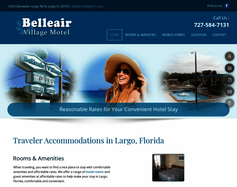 Belleairclearwaterhotel.com thumbnail